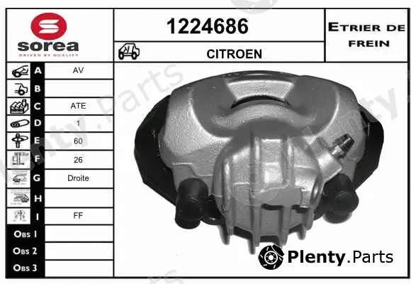 Snra 1224686 — Brake Caliper