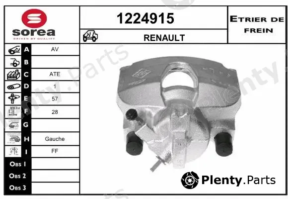 Snra 1224915 — Brake Caliper