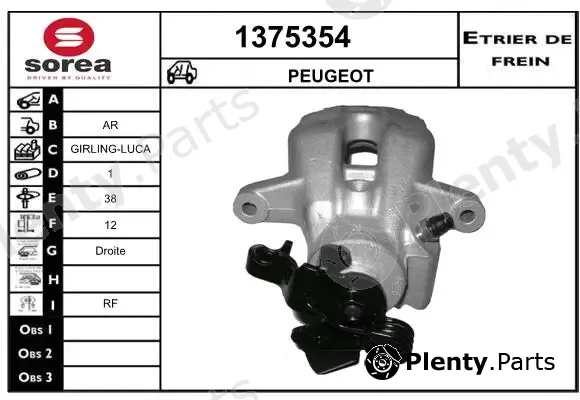 Snra 1375354 — Brake Caliper