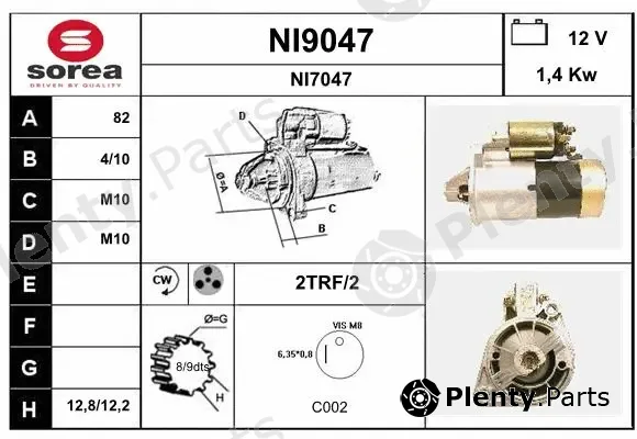 Snra NI9047 — Starter