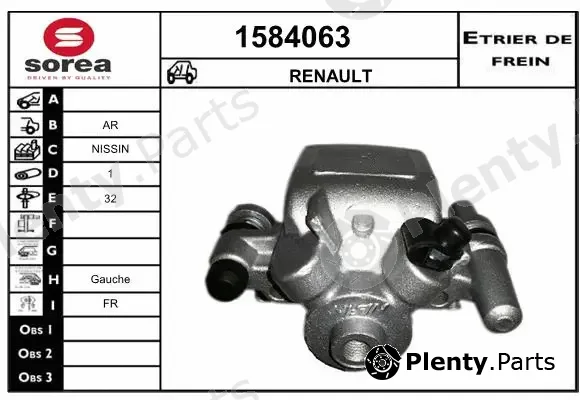 Snra 1584063 — Brake Caliper