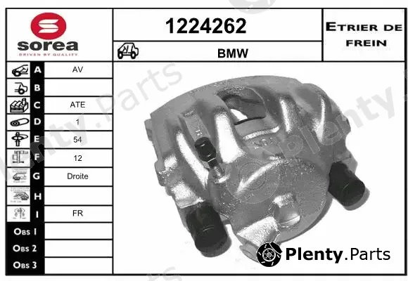 Snra 1224262 — Brake Caliper