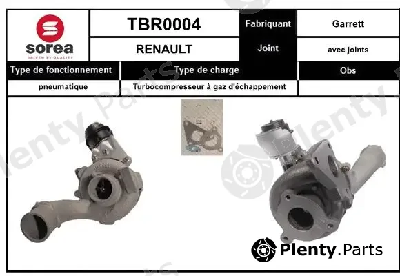 Snra TBR0004 — Charger, charging (supercharged/turbocharged)