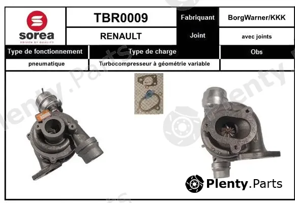 Snra TBR0009 — Charger, charging (supercharged/turbocharged)