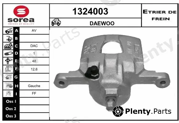 Snra 1324003 — Brake Caliper