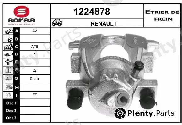 Snra 1224878 — Brake Caliper