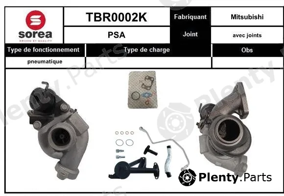 Snra TBR0002K — Charger, charging (supercharged/turbocharged)