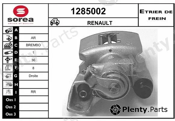 Snra 1285002 — Brake Caliper