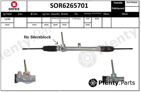 Snra SOR6265701 — Steering Gear