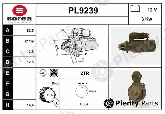 Snra PL9239 — Starter