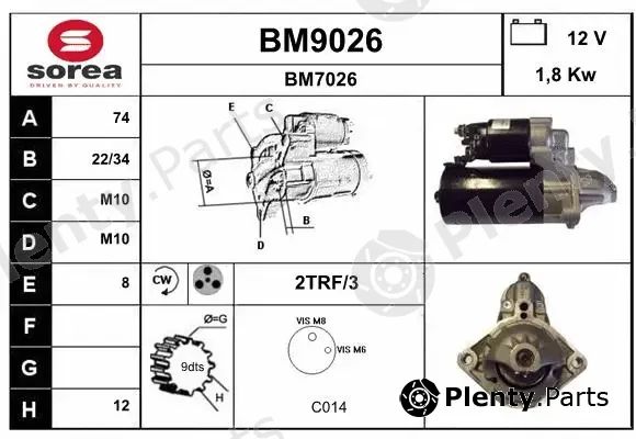 Snra BM9026 — Starter