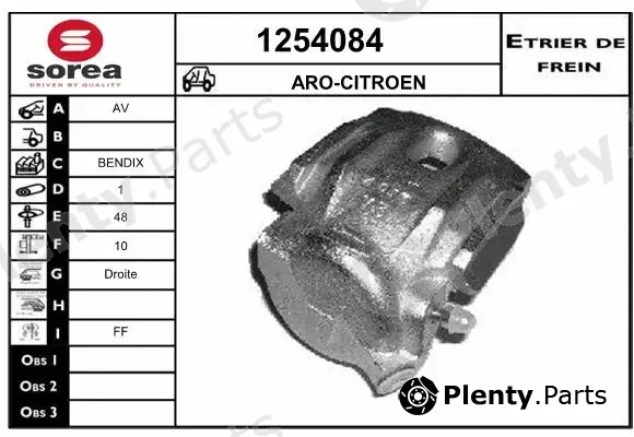 Snra 1254084 — Brake Caliper