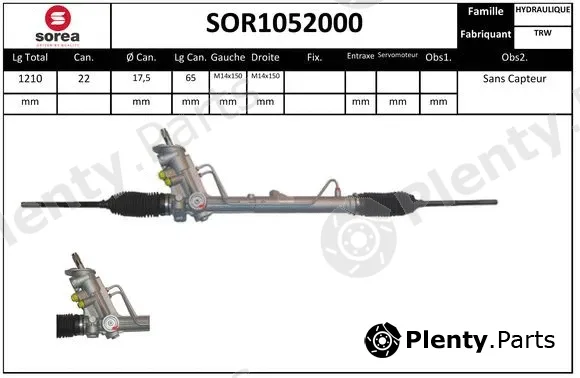 Snra SOR1052000 — Steering Gear