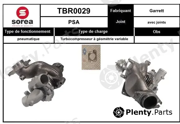 Snra TBR0029 — Charger, charging (supercharged/turbocharged)