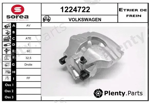 Snra 1224722 — Brake Caliper