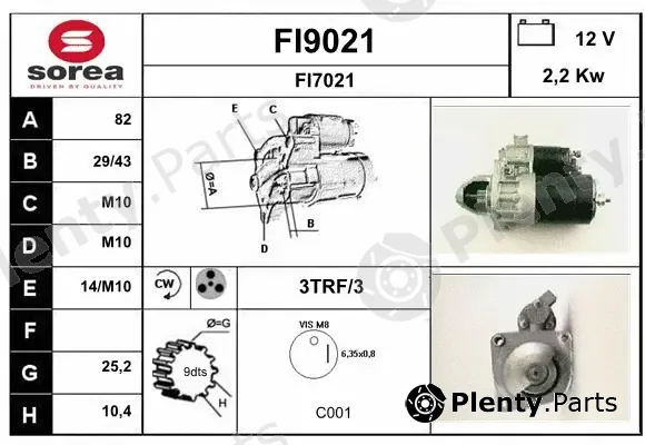 Snra FI9021 — Starter