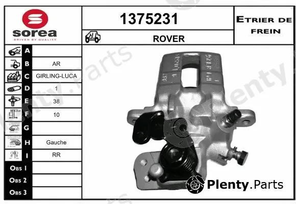 Snra 1375231 — Brake Caliper