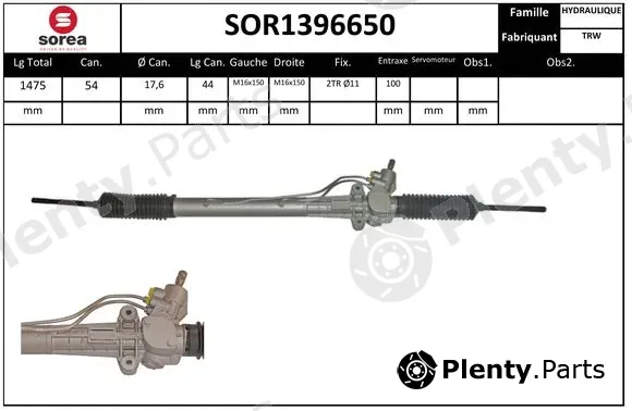 Snra SOR1396650 — Steering Gear