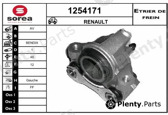 Snra 1254171 — Brake Caliper