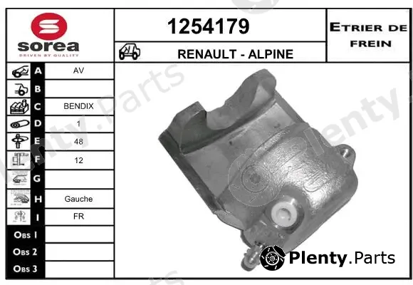 Snra 1254179 — Brake Caliper