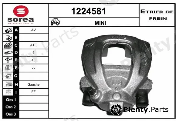 Snra 1224581 — Brake Caliper