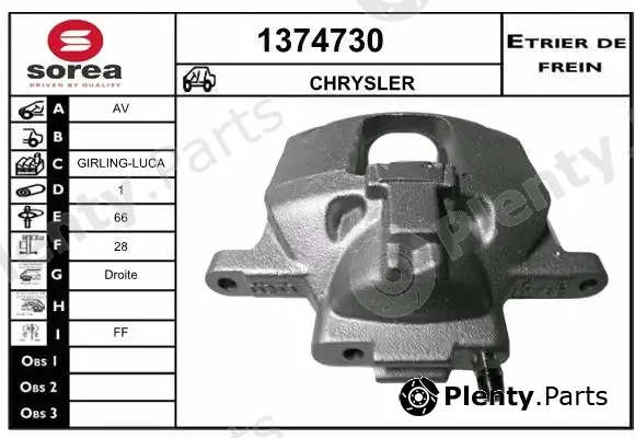Snra 1374730 — Brake Caliper