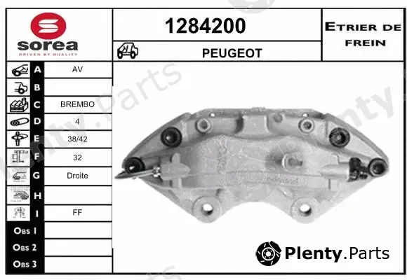 Snra 1284200 — Brake Caliper