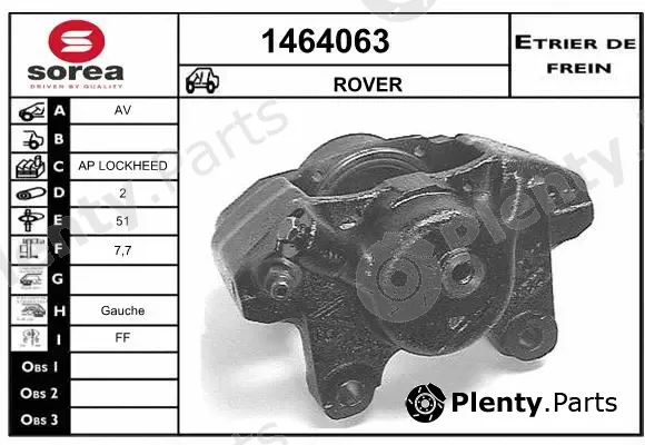 Snra 1464063 — Brake Caliper