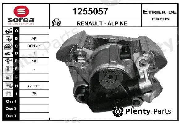 Snra 1255057 — Brake Caliper