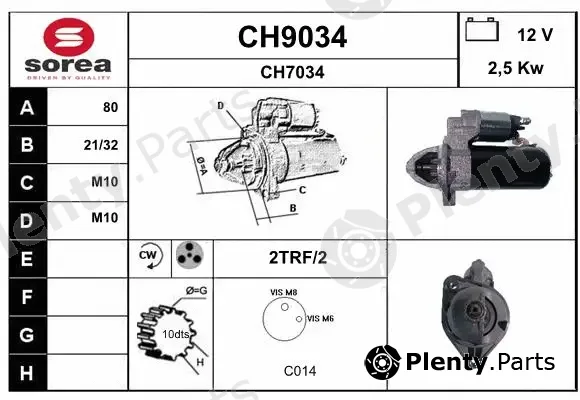 Snra CH9034 — Starter