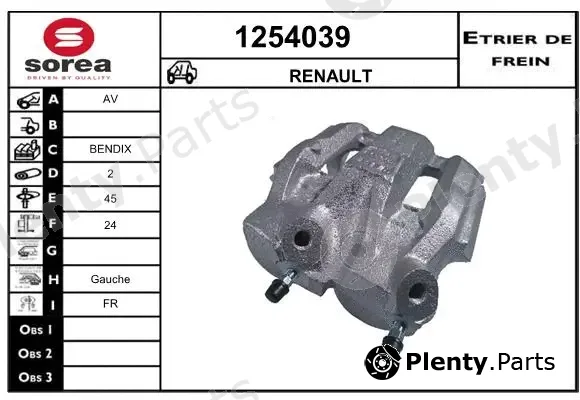Snra 1254039 — Brake Caliper