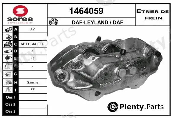 Snra 1464059 — Brake Caliper