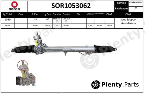 Snra SOR1053062 — Steering Gear