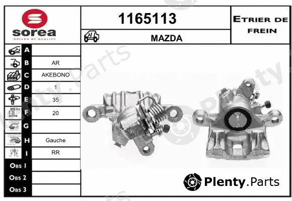 Snra 1165113 — Brake Caliper
