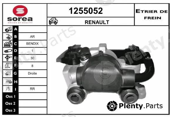 Snra 1255052 — Brake Caliper