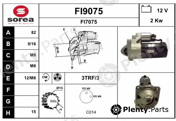 Snra FI9075 — Starter