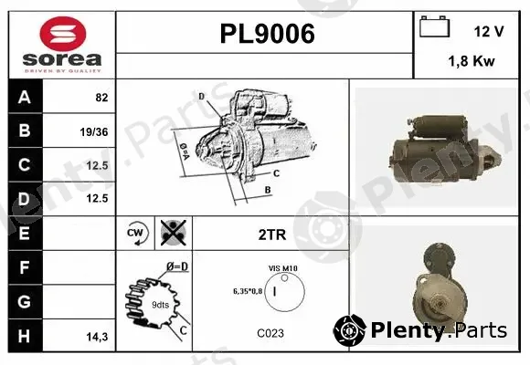 Snra PL9006 — Starter