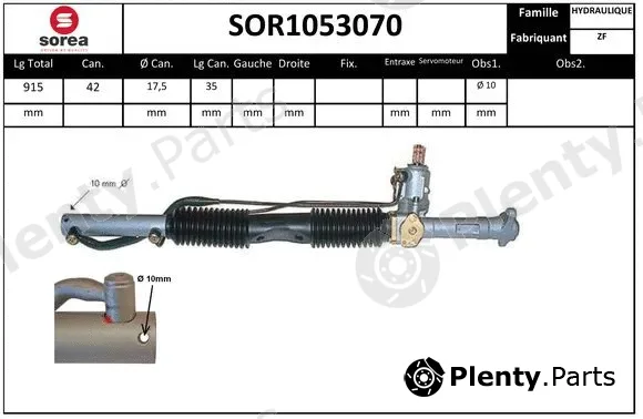 Snra SOR1053070 — Steering Gear