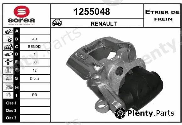 Snra 1255048 — Brake Caliper
