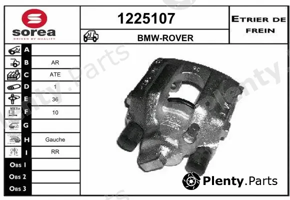Snra 1225107 — Brake Caliper