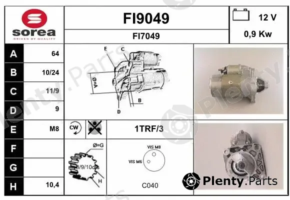 Snra FI9049 — Starter