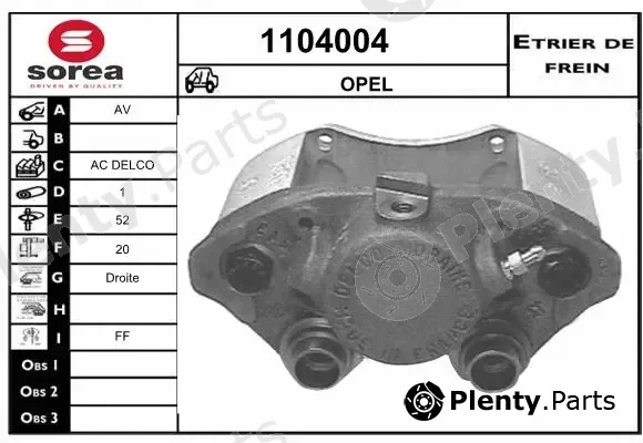 Snra 1104004 — Brake Caliper