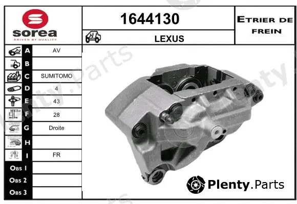 Snra 1644130 — Brake Caliper