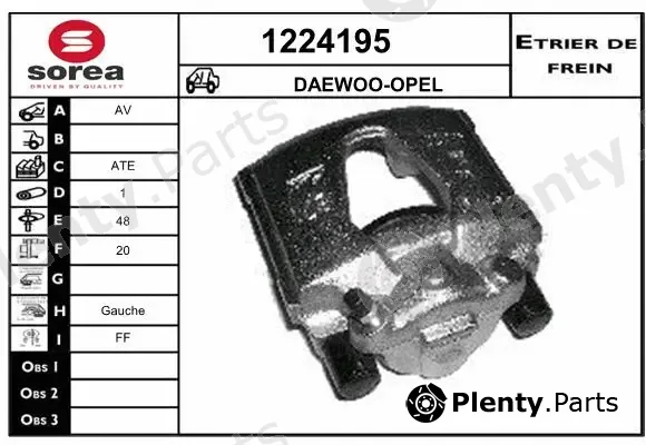 Snra 1224195 — Brake Caliper