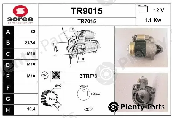 Snra TR9015 — Starter
