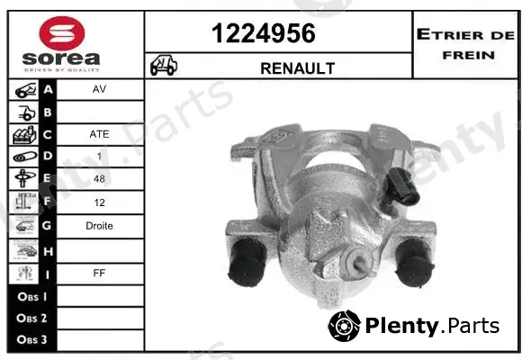 Snra 1224956 — Brake Caliper