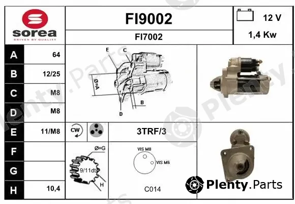 Snra FI9002 — Starter