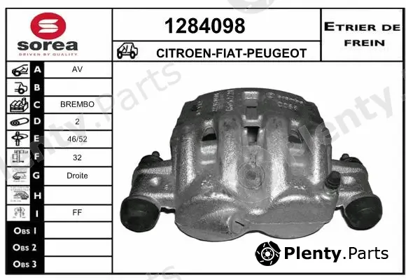 Snra 1284098 — Brake Caliper
