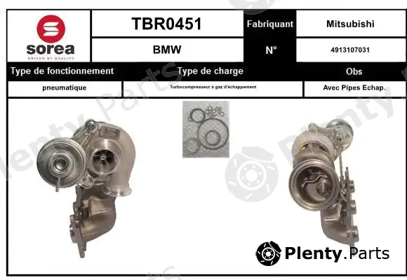 Snra TBR0451 — Charger, charging (supercharged/turbocharged)