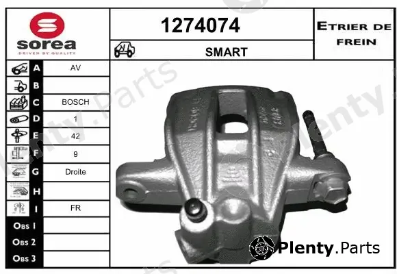 Snra 1274074 — Brake Caliper